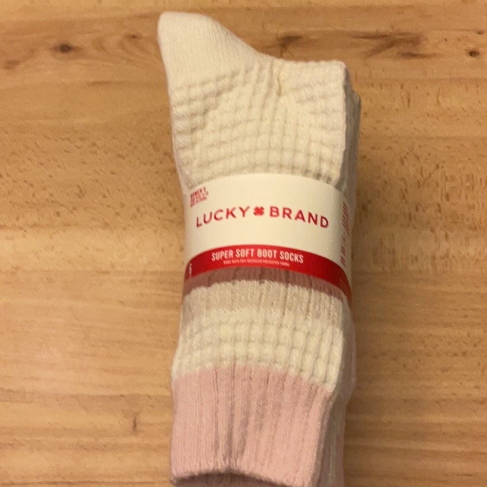 Lucky Brand Ladies Boot Socks NIP